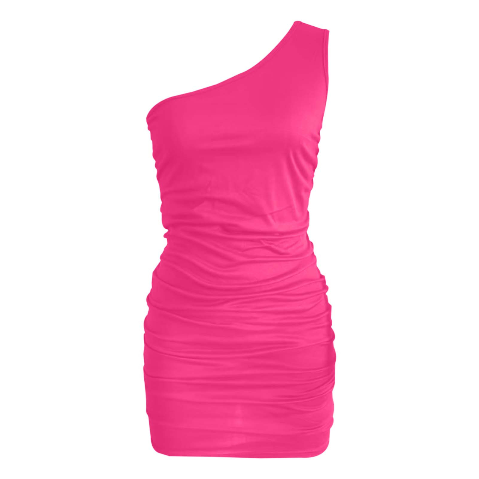 thumbnail image 5 of Vestido falda hip de color liso para mujer - Corte ajustado sin mangas, sexy para ocasiones informales de verano - Tallas S-XL, 5 of 5